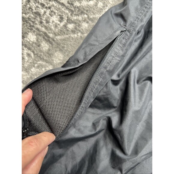 Vintage Nike Track Pants Mens Large Black Windbreaker Vented Hip Hop Y2K Baggy - Picture 13 of 13